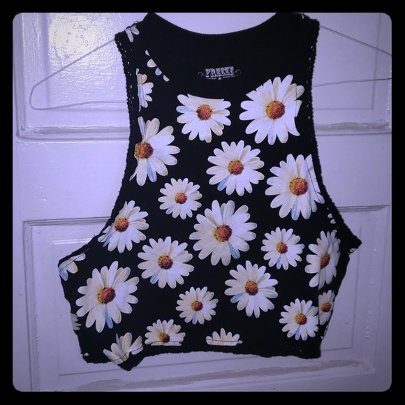Freeze Tops - Sunflower crop top